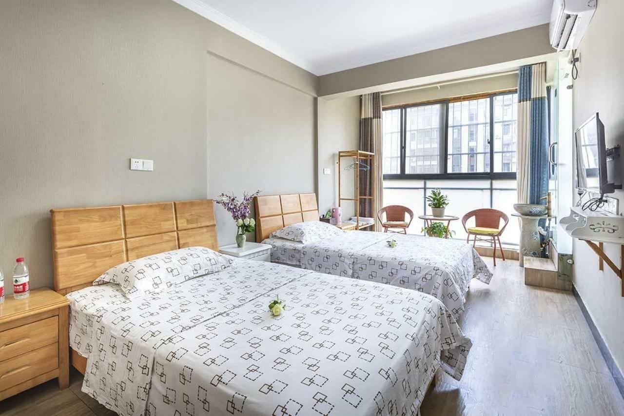 Huanlesong Youth Hostel Vũ Hán Ngoại thất bức ảnh